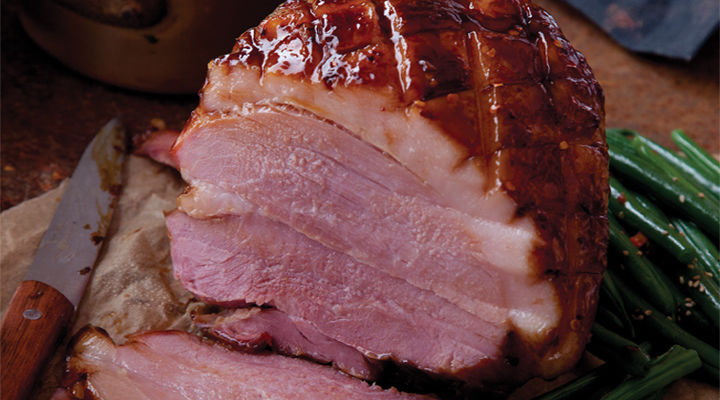Hoisin glazed ham recipe