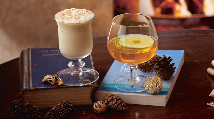 Homemade eggnog