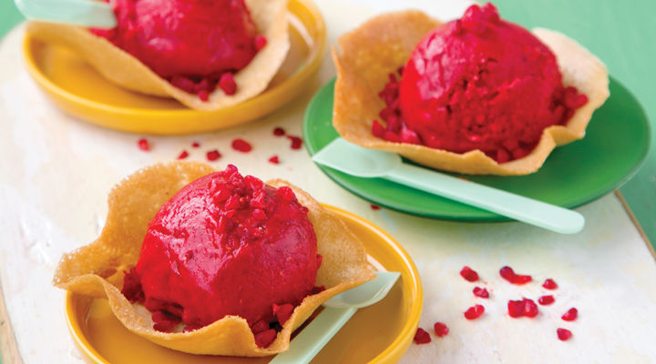 Instant soft serve raspberry ice cream recipe