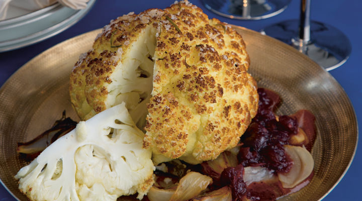 Kevin baked cauliflower