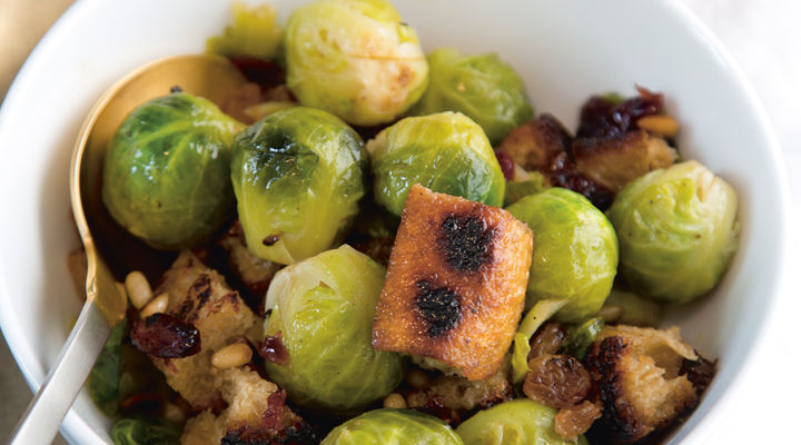 Kevin sauteed brussels sprouts