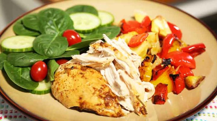Roast spicy chicken recipe