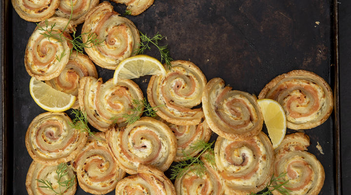 Salmon Pinwheels