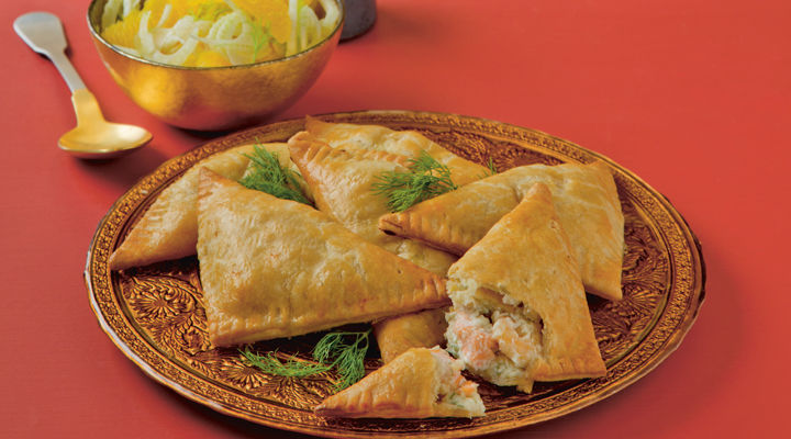 Seafood triangles