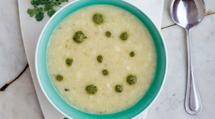 Soup cauliflower