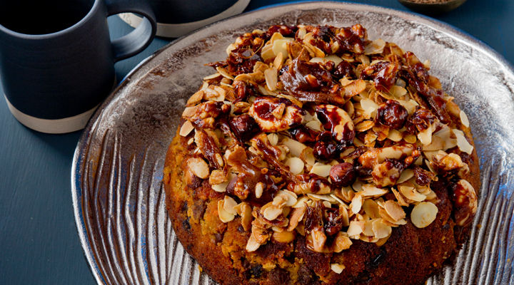 Spiced bakes italian carrot cake