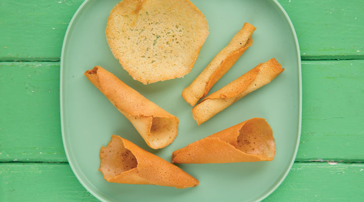 Wafer tuile baskets cones and straws recipe