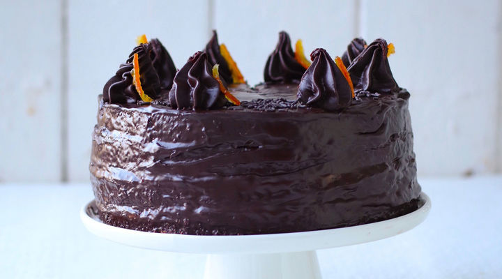 SuperValu Chocolate Orange Celebration Cake SuperValu ChocolateOrangeCake Recipe