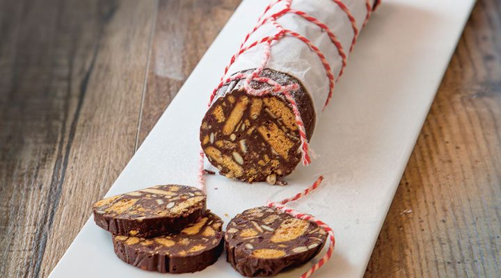 SuperValu Christmas Chocolate Salami SuperValu ChocolateSalami Recipe