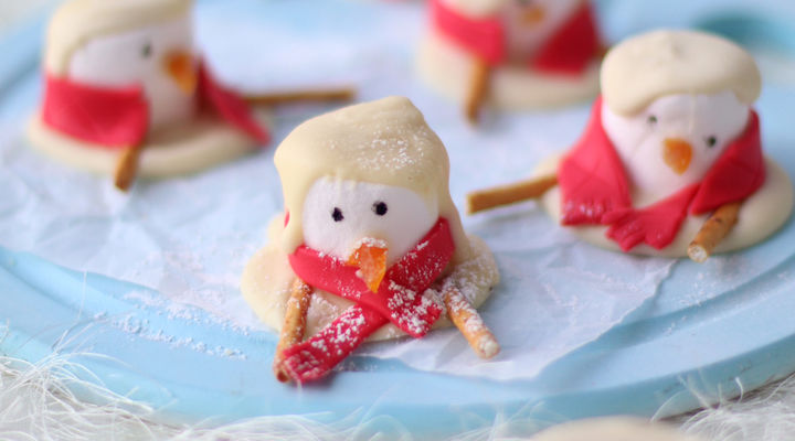 SuperValu Sharon's Christmas Melting White Chocolate Snowmen SuperValu MeltingWhiteChocolateSnowmen Recipe
