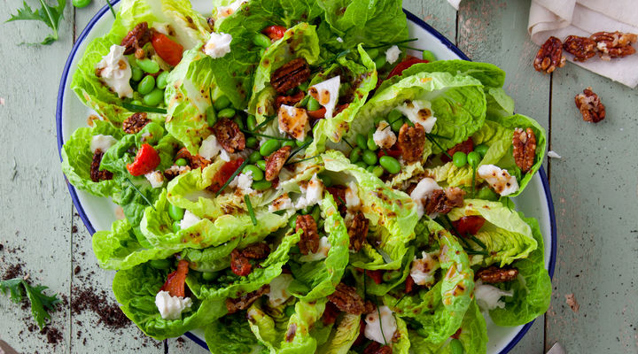 SuperValu Baby Gem Lettuce Cups with Broad Beans
