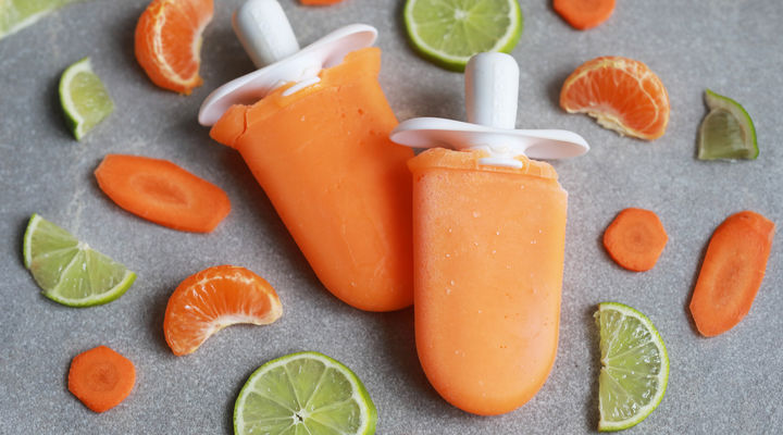 SuperValu Recipes Siobhan Berry Carrot Orange Ice Lolly