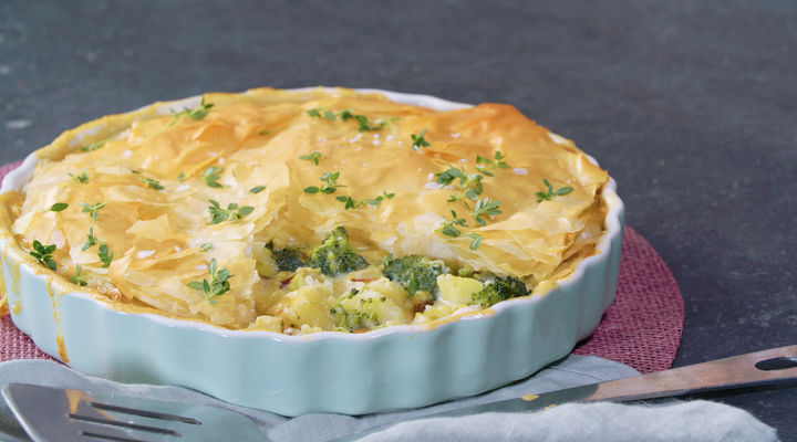 SuperValu Recipes The Happy Pear Broccoli Potato Filo Pie