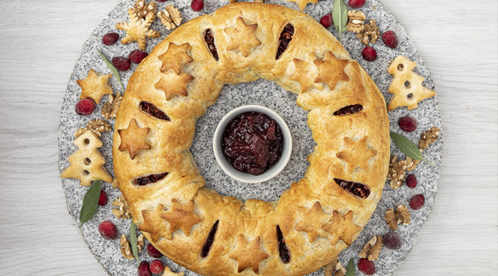 SuperValu The Happy Pear Beet Walnut Pastry Wreath