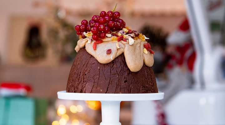 Fruit And Nut Chocolate Christmas Pudding - SuperValu