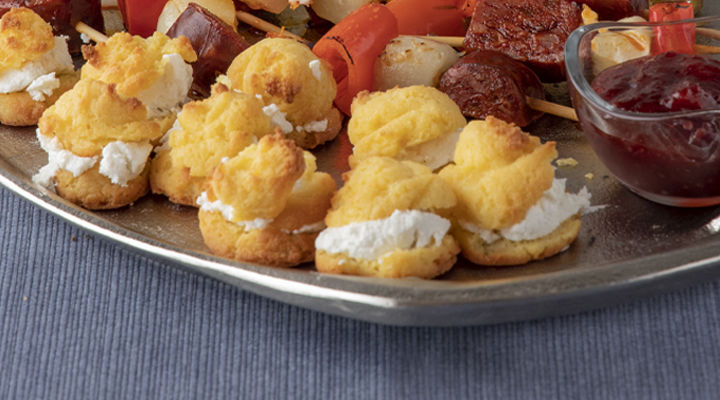 SuperValu Whipped Goats Cheese Gougere Recipe Fresh2019