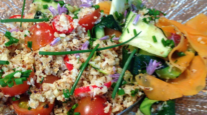 Cauliflower Rice & Veg