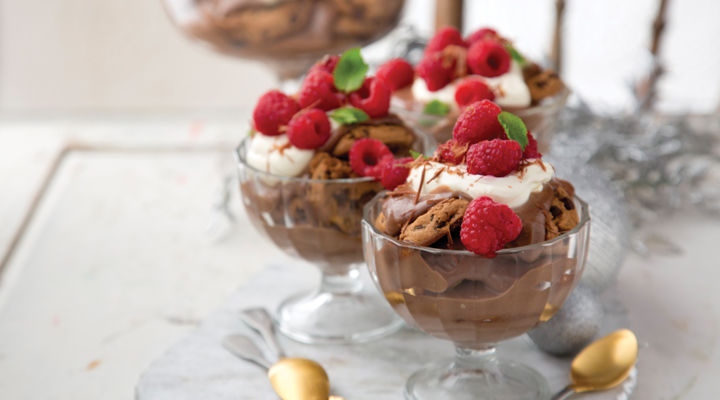 Treble Chocolate Trifle