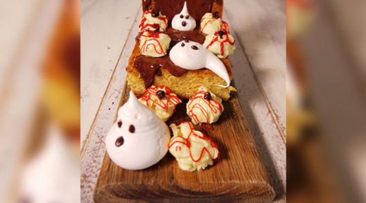 Halloween sponge cake recipe V2