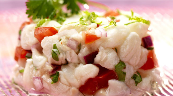 Ceviche with Irish Hake