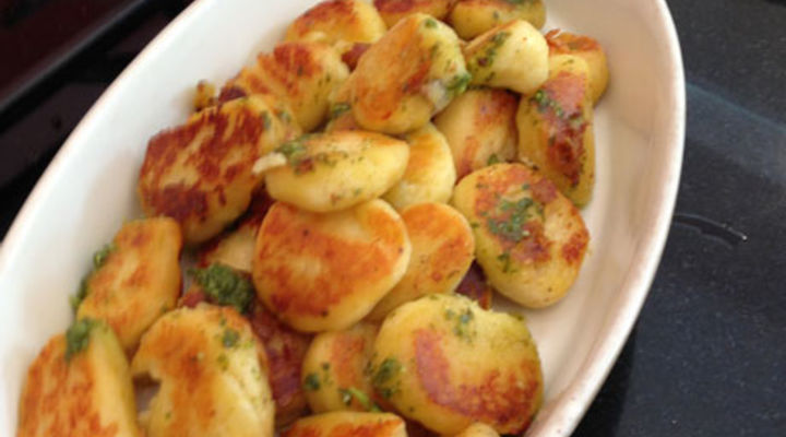 Potato Gnocchi with Parmesan & Herb Butter