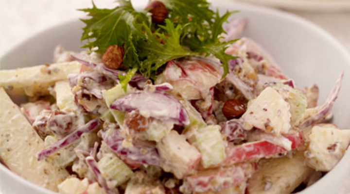 Apple, Celery and Walnut Salad