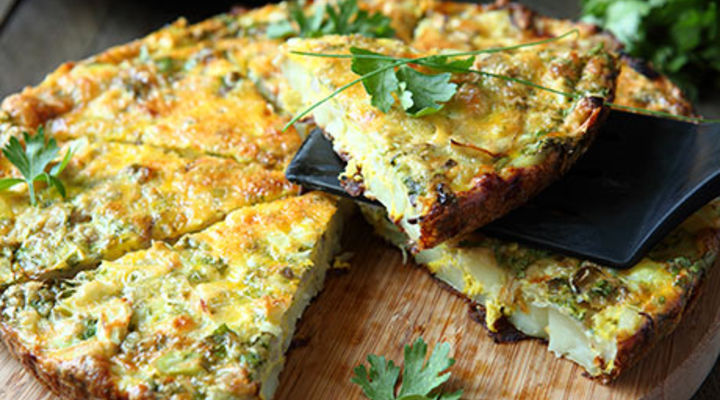 Bacon & Cheddar Spanish Tortilla