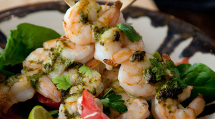 Buttered Garlic Prawns