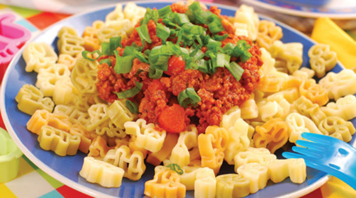 Beef & Tomato with Pasta Shapes