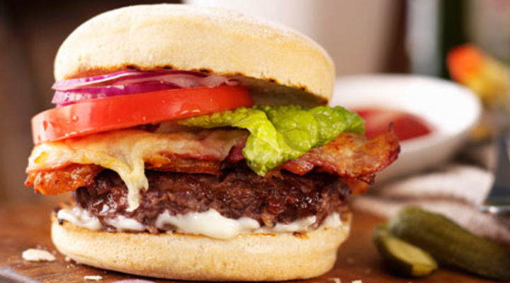 Beef Burger with Gubbeen Cheese