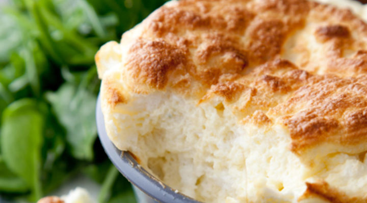 Blue Cheese Soufflé