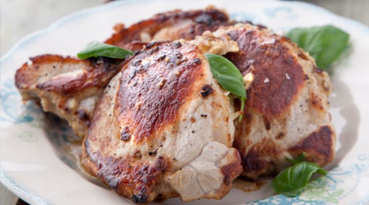 Brie Stuffed Pork Chops