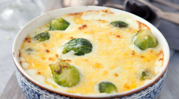 Brussels Sprouts Gratin