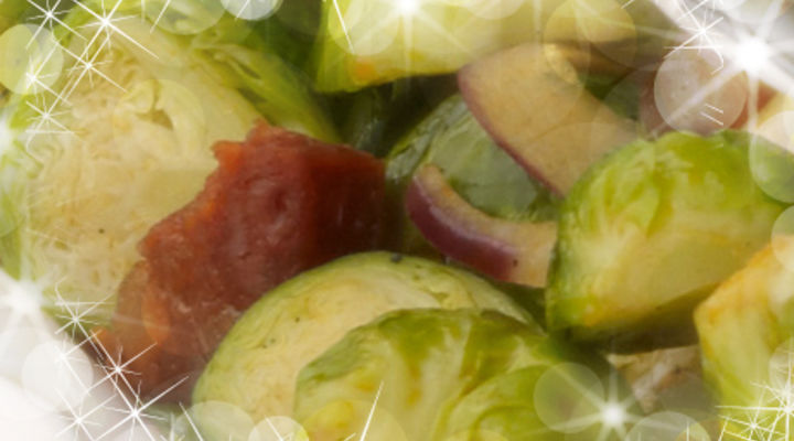 Brussels Sprouts and Chorizo
