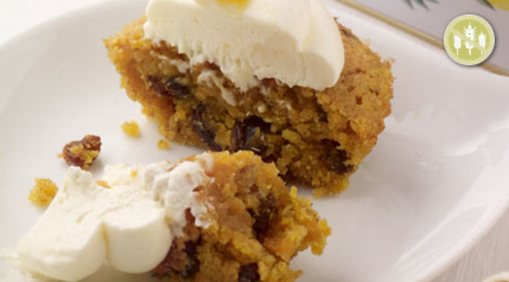 Gluten Free Carrot & Lemon Muffins