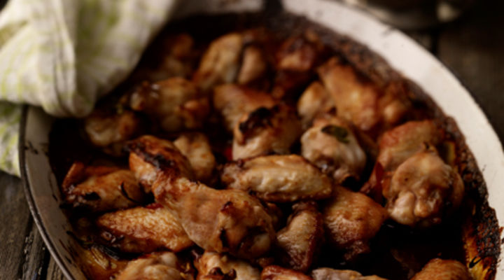 Sticky Chicken Wings