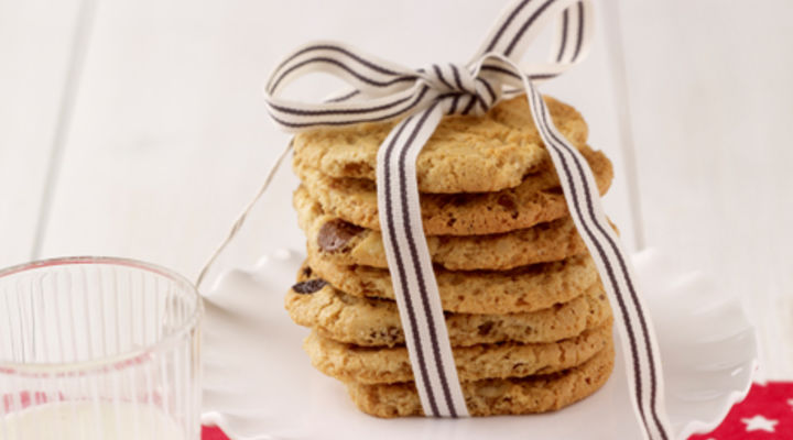Chocolate Chip Cookies for Santa