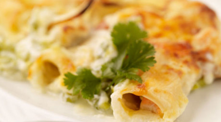 Creamy Seafood Cannelloni