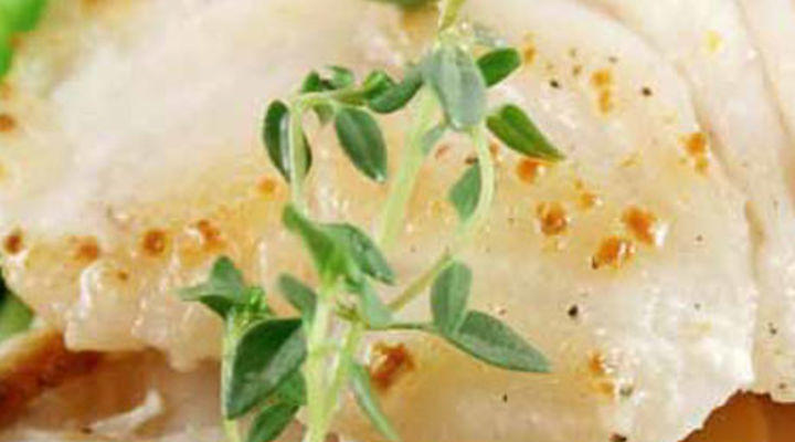 Fillets of Haddock with Crushed potatoes with Tomato and Herb Relish