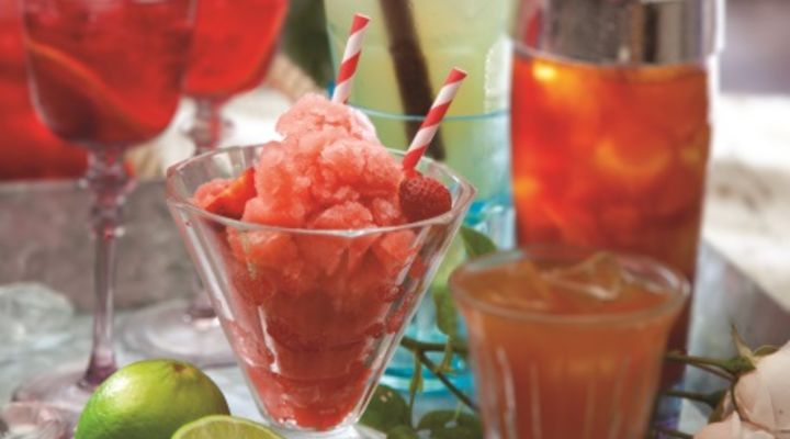 Frozen Fruit Cocktails