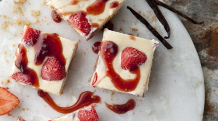 Peanut butter and jelly squares