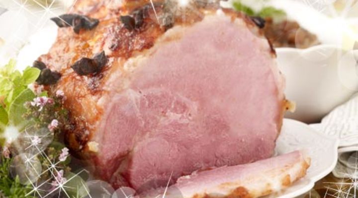 Ginger & Honey Glazed Ham