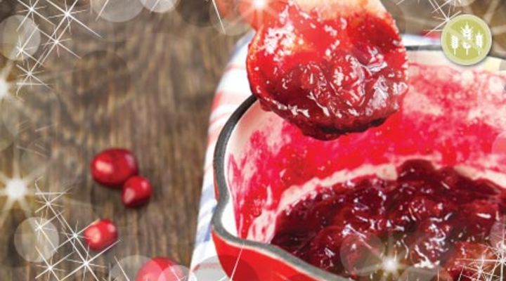 Naturally Gluten Free Cranberry Sauce