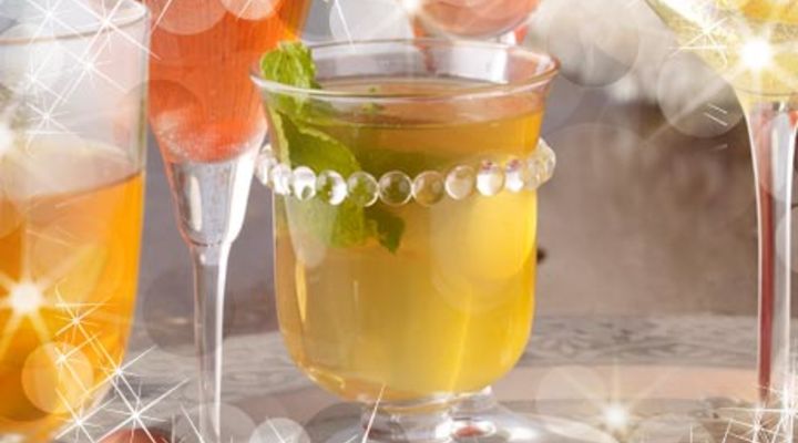Iced Ginger & Green Tea Mocktail