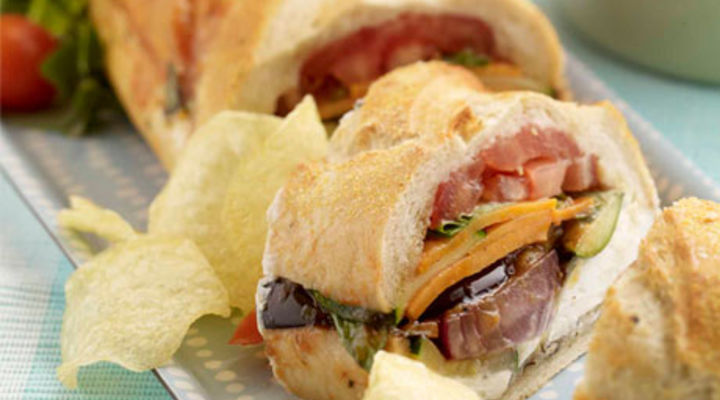 Mediterranean Vegetable Loaf