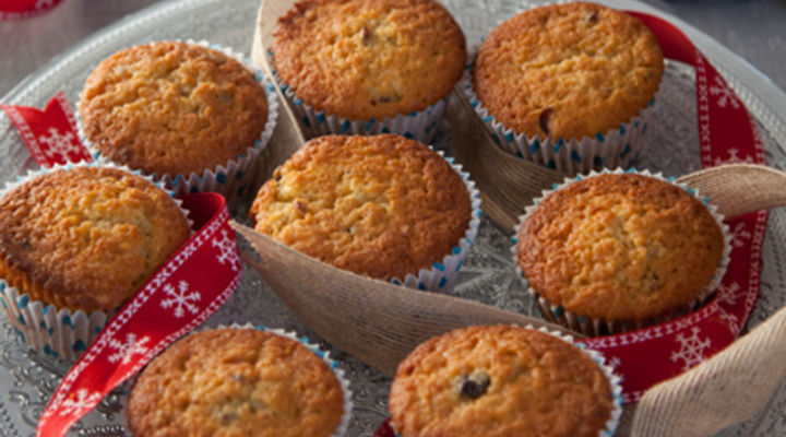 Mincemeat Christmas Cupcakes