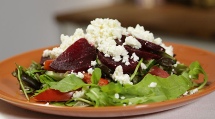 Monday Jan 19th - Goats Cheese and Beetroot Salad