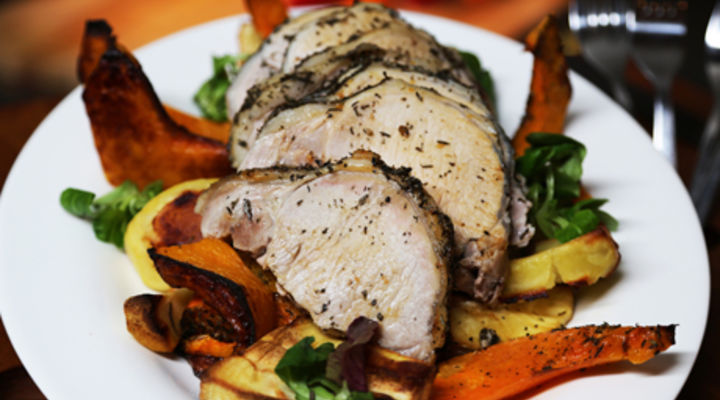 Sunday 1st Feb - Herb Encrusted Pork Tenderloin
