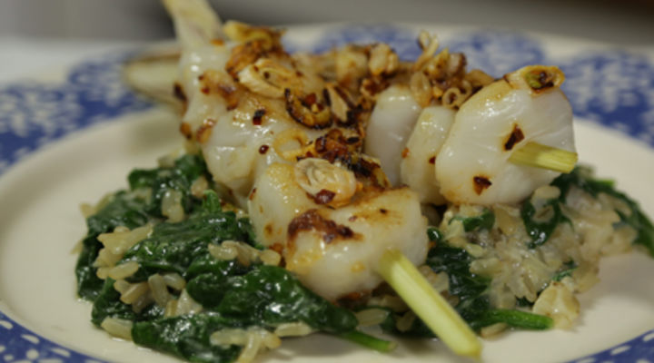 Friday 13th Feb - White Fish with Coconut Rice