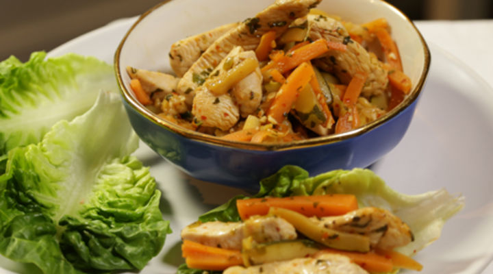 Saturday 14th Feb - Thai Turkey Lettuce Wraps